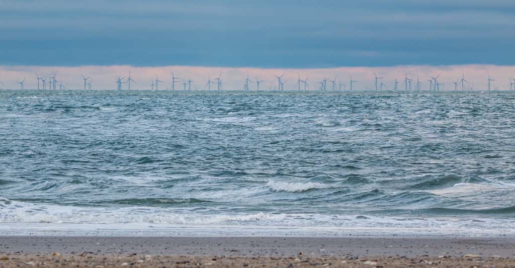 Les éoliennes peuvent être installées au large. © A-Different-Perspective, Pixabay, CC0 Creative Commons
